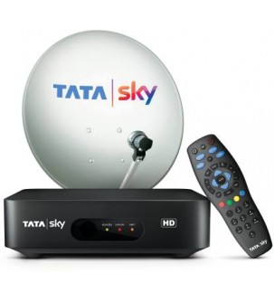 Tata Sky New HD Set Top Box 6 Bangala Hindi Package.