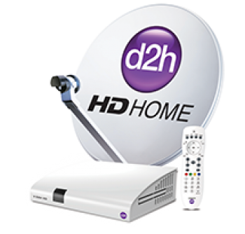 Videocon D2h New HD  Set Top Box With 1 Month Gold Combo