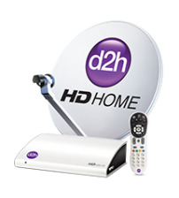Videocon D2h New HD  Set Top Box With 1 Month New Diamond Pack